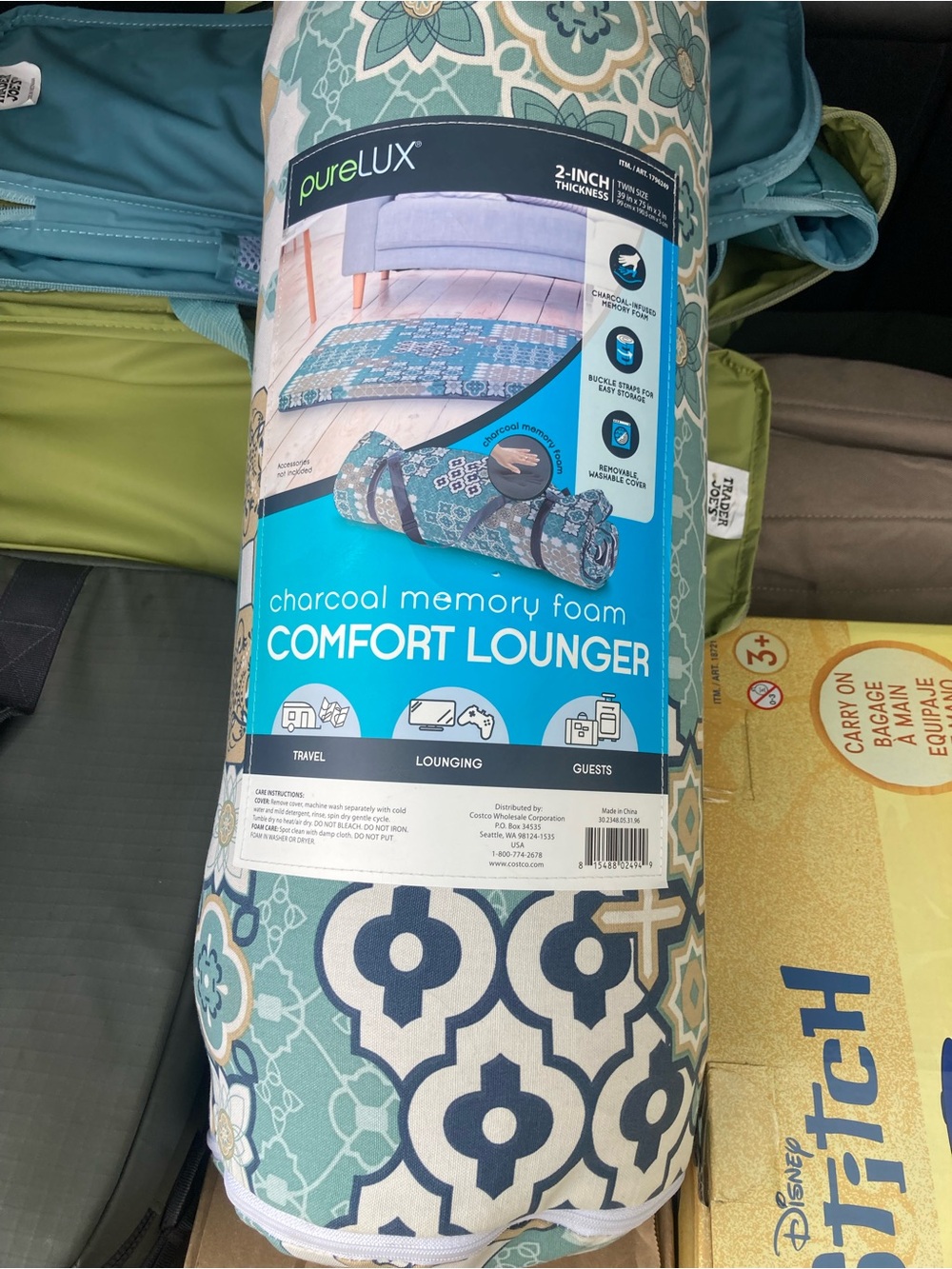 Comfort memory foam Lounger 2 inch